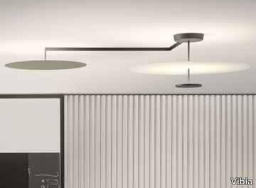 FLAT 5924 - LED metal ceiling lamp _ Vibia