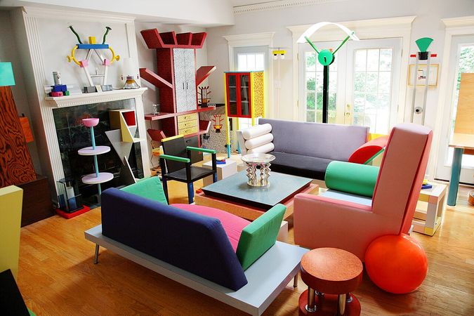 Memphis Milano design collection objects