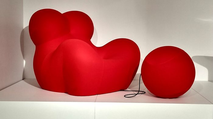Gaetano Pesce Up chair and ottoman for B&B Italia, 1969
