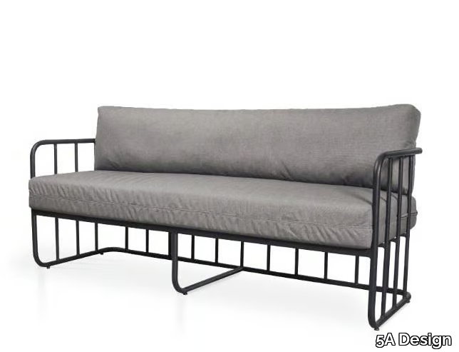 BASKET - 2 seater fabric sofa _ 5A Design