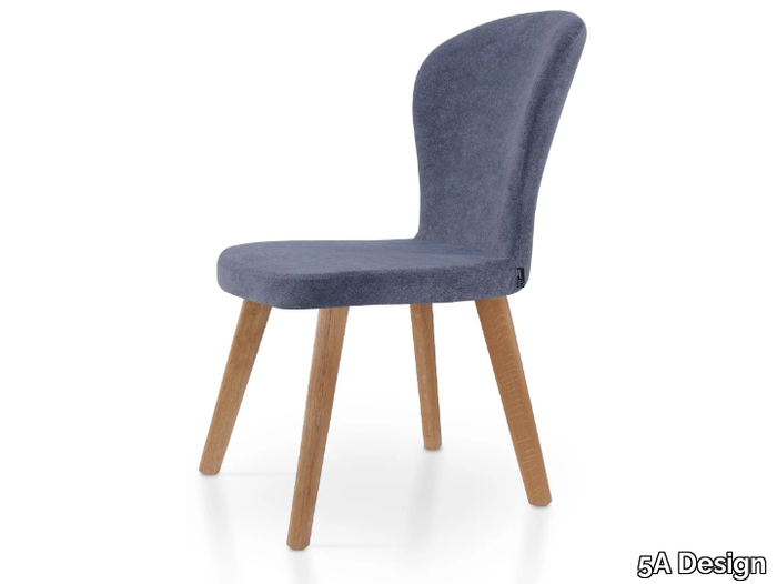 HERA OAK - Fabric chair _ 5A Design