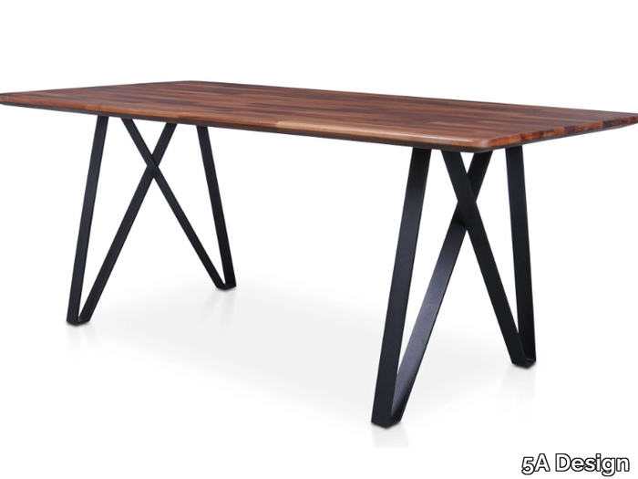 PAPILLON - Rectangular wooden table _ 5A Design