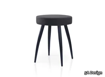 DIEGO METAL - Low fabric stool _ 5A Design