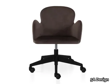 HERA 5 WAYS - Height-adjustable swivel office chair with 5-Spoke base _ 5A Design