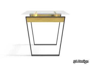 VERONA GLASS - Rectangular glass table _ 5A Design