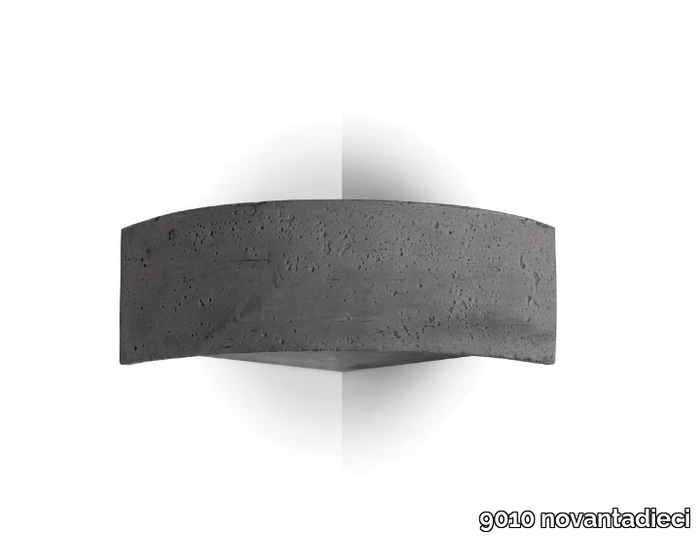 2489B - LED Concrete® wall light _ 9010 novantadieci