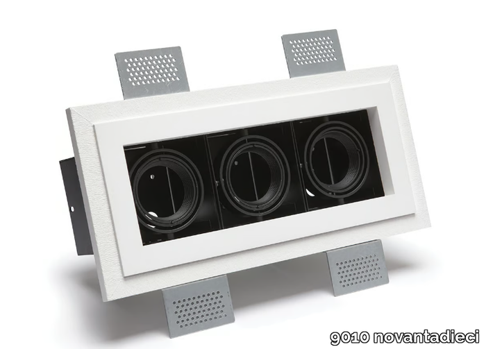 4246C - Multiple ceiling recessed Cristaly® spotlight _ 9010 novantadieci