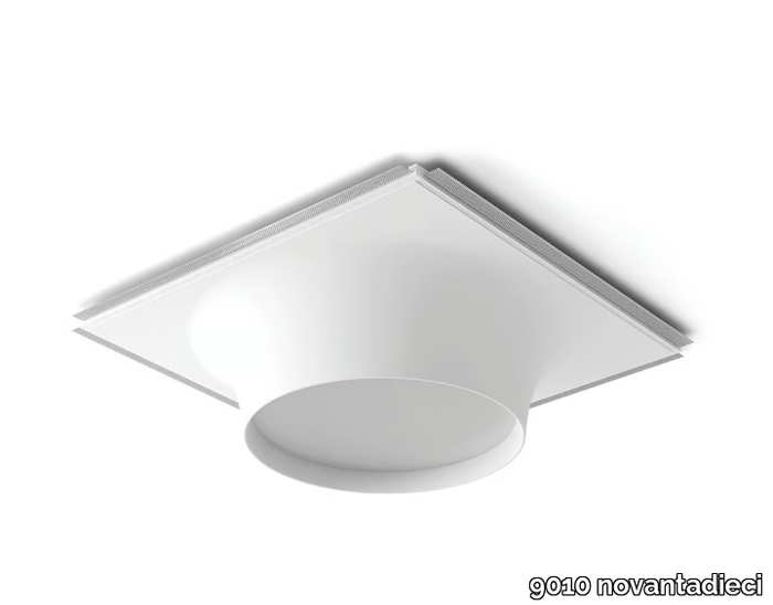 8935B - LED semi-inset Cristaly® ceiling lamp _ 9010 novantadieci