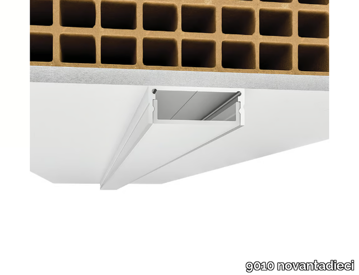 P011 - Alumite® Linear lighting profile _ 9010 novantadieci