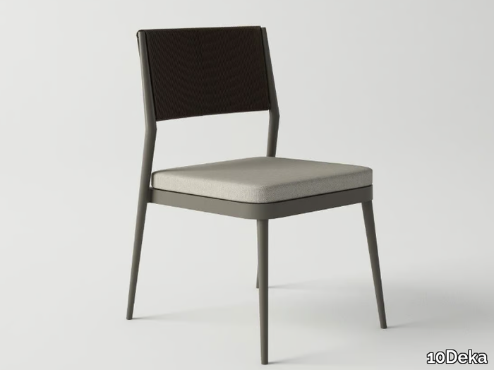 CURACAO - Powder coated aluminium garden chair _ 10Deka