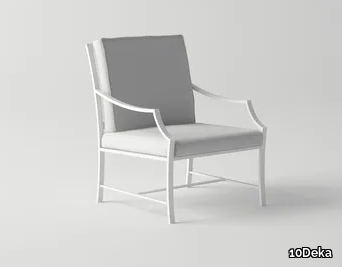 AGOSTO - Garden aluminium easy chair _ 10Deka