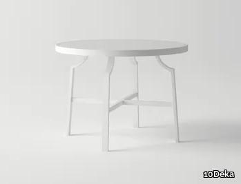 AGOSTO - Round aluminium garden table _ 10Deka