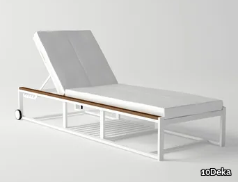 DAYTONA - Recliner aluminium sun lounger _ 10Deka