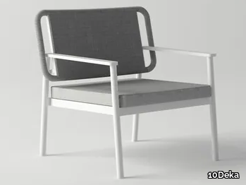 SENSORIA - Garden easy chair with armrests _ 10Deka