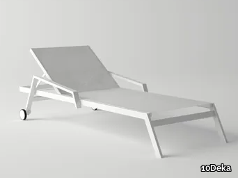 PULVIS - Recliner aluminium sun lounger _ 10Deka