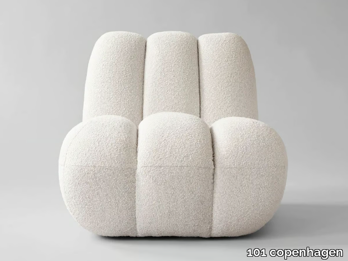 TOE BOUCLE' - Fabric armchair _ 101 copenhagen