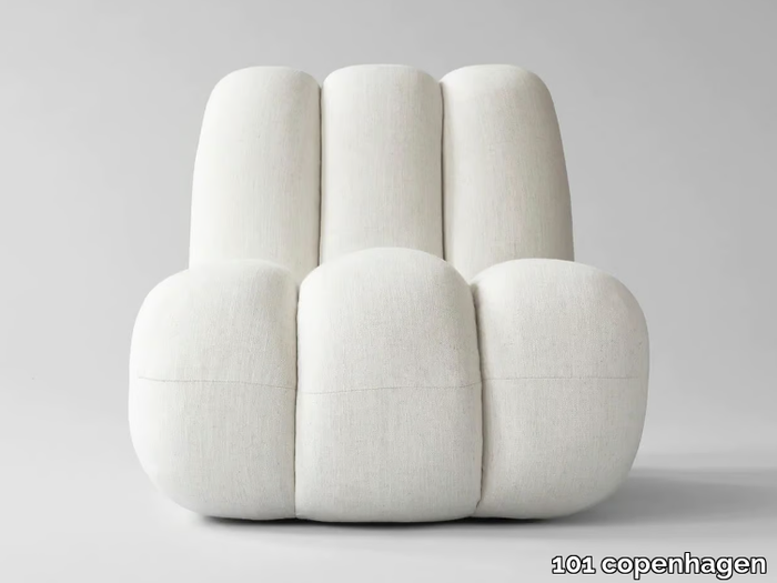 TOE LINEN - Fabric armchair _ 101 copenhagen