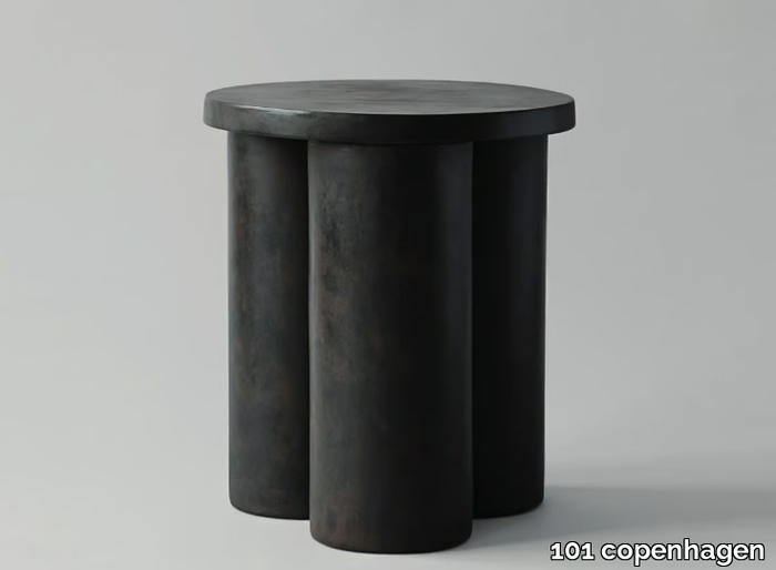 BIG FOOT TALL - Round fiber cement table _ 101 copenhagen