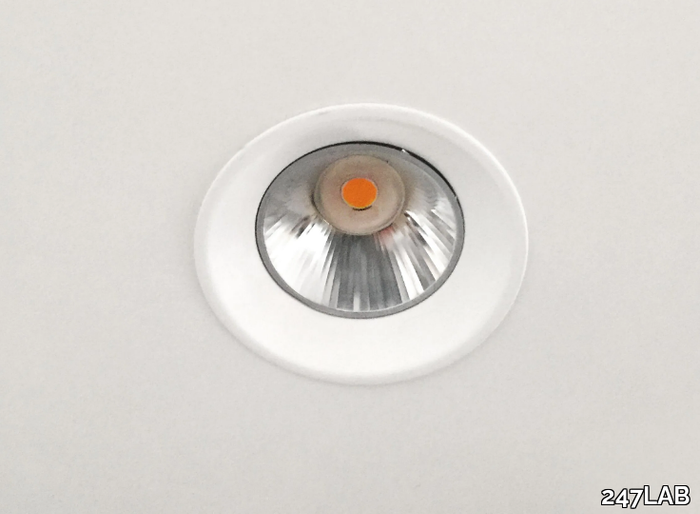 7016 - Round LED recessed aluminium spotlight _ 247LAB