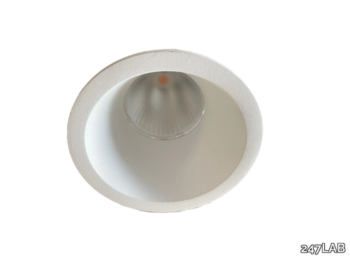 7023 - Round LED recessed aluminium spotlight _ 247LAB