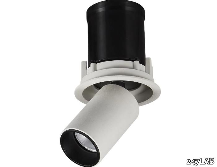 TELE-7 - LED adjustable recessed aluminium spotlight _ 247LAB