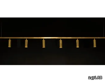 RIGA 22/02 - LED brass pendant lamp _ 247LAB