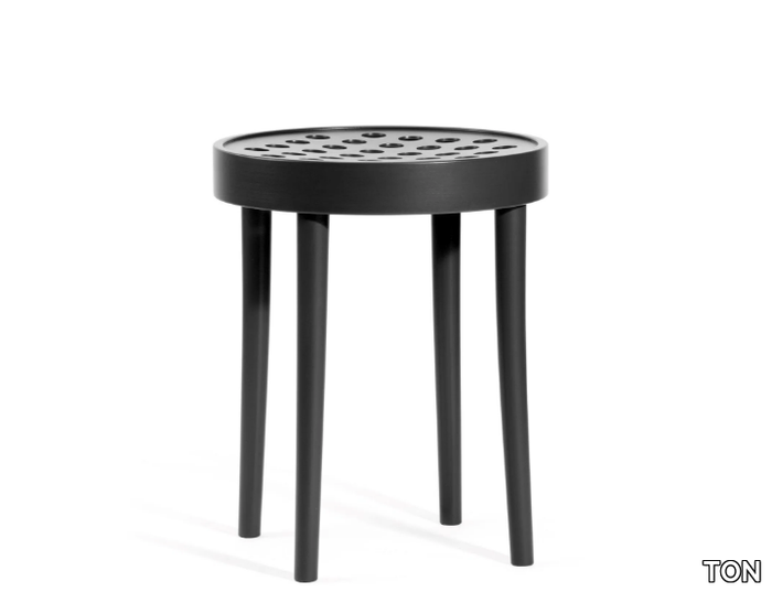 822 - Low wooden stool _ TON