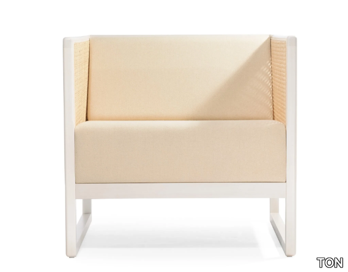 CASABLANCA 683 - Sled base armchair with armrests _ TON