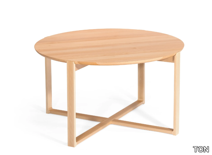 DELTA COFFE 727 - Round wooden coffee table _ TON