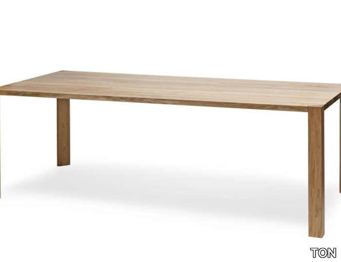 INK_44 - Rectangular solid wood table _ TON