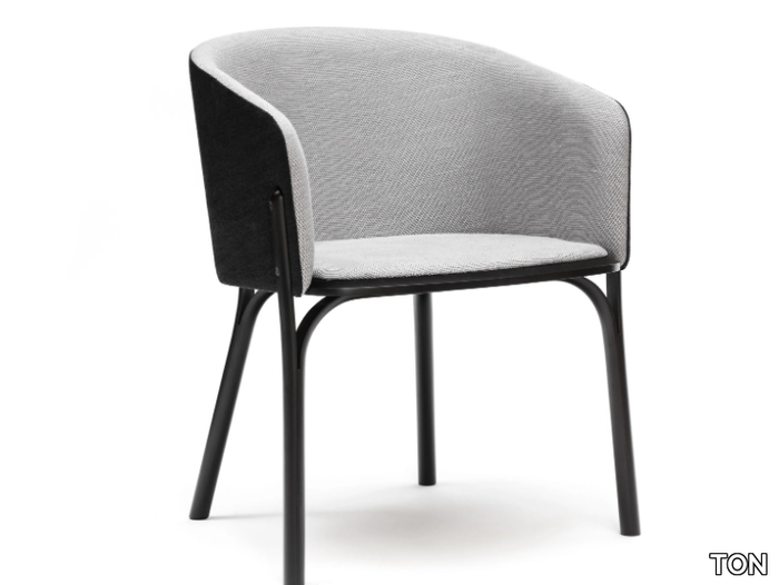 SPLIT - Upholstered easy chair _ TON