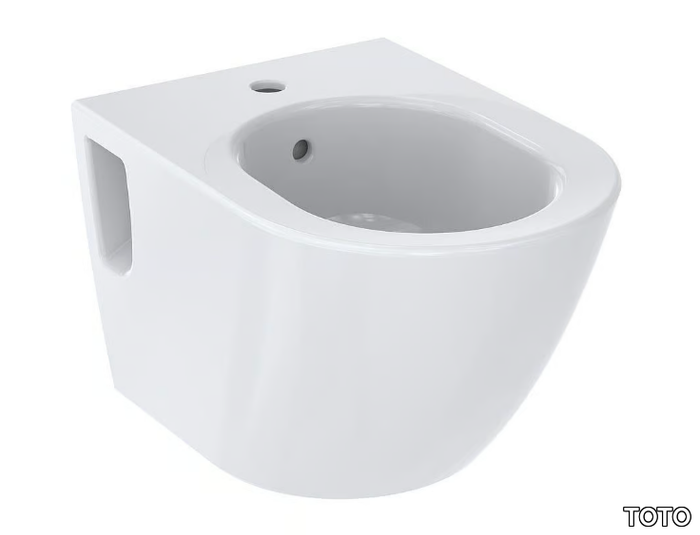 NC B762E#XW - Wall-hung ceramic bidet with overflow _ TOTO