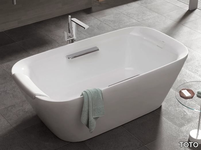 NEOREST® - Oval freestanding bathtub _ TOTO