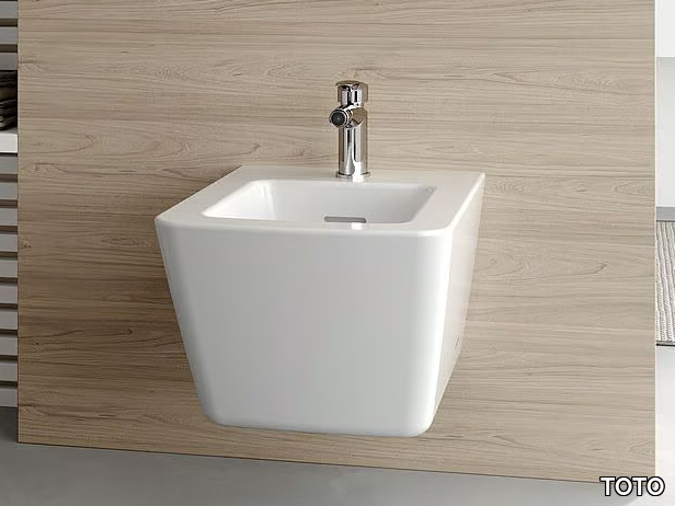 SP B532E - Wall-hung ceramic bidet with overflow _ TOTO