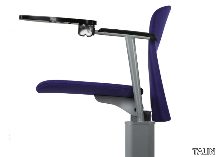 VULCAN A120 - Freestanding beam seating with writing tablet _ TALIN