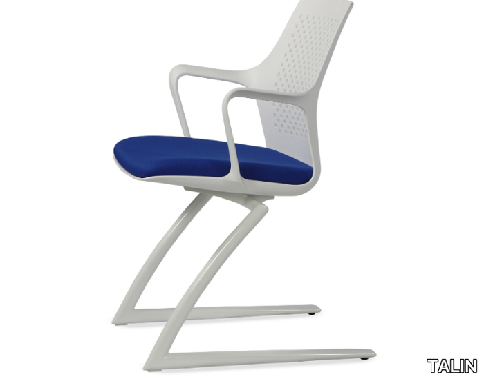 JOY 502 - Cantilever Nylon® chair with integrated cushion _ TALIN