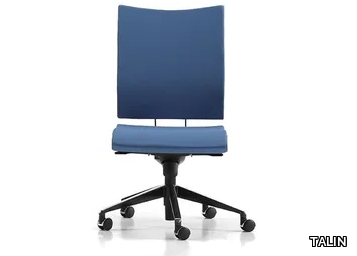 AVIAMID 3410 - Fabric office chair with castors with 5-Spoke base _ TALIN