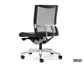 AVIANET 3600 - Mesh office chair with castors with 5-Spoke base _ TALIN