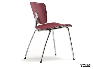 VEKTATOP 120 - Upholstered tanned leather chair _ TALIN