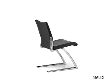 AVIA 4050 - Cantilever upholstered leather reception chair _ TALIN