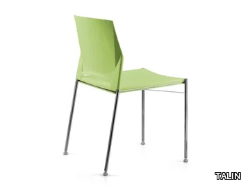 TREK 035 - Stackable polypropylene chair _ TALIN