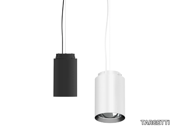 CCTEVO TUBE 180 - Aluminium ceiling lamp / pendant lamp _ TARGETTI