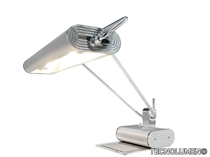 AD 34 - Adjustable LED aluminium desk lamp _ TECNOLUMEN®