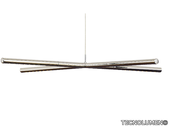 LUM X - LED metal pendant lamp _ TECNOLUMEN®