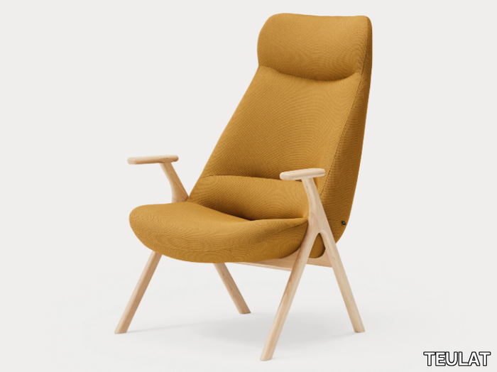 DINS - Polyester armchair high-back _ TEULAT