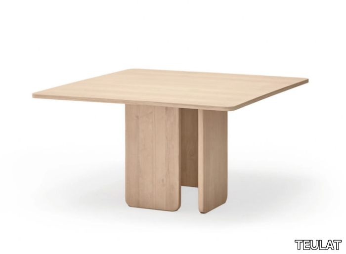 ARQ - Square ash table _ TEULAT