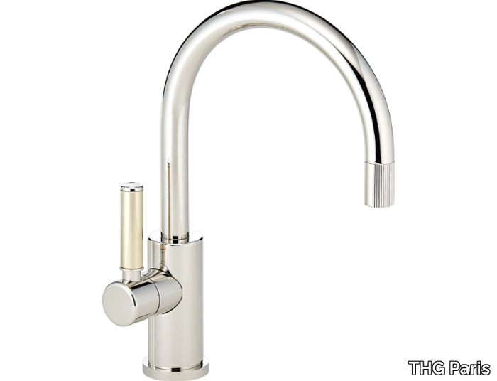 ESTRELA - Single lever basin mixer, high model _ THG Paris