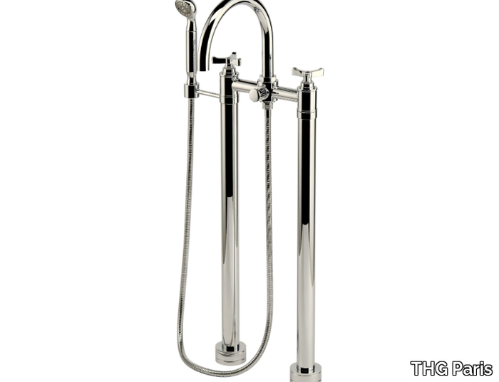 HAMPTONS - Free-standing bath/shower mixer _ THG Paris