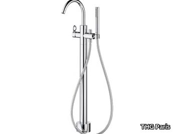 COLLECTION O - Free-standing bath/shower mixer _ THG Paris