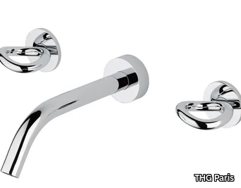 COLLECTION O - Wall mounted basin mixer _ THG Paris